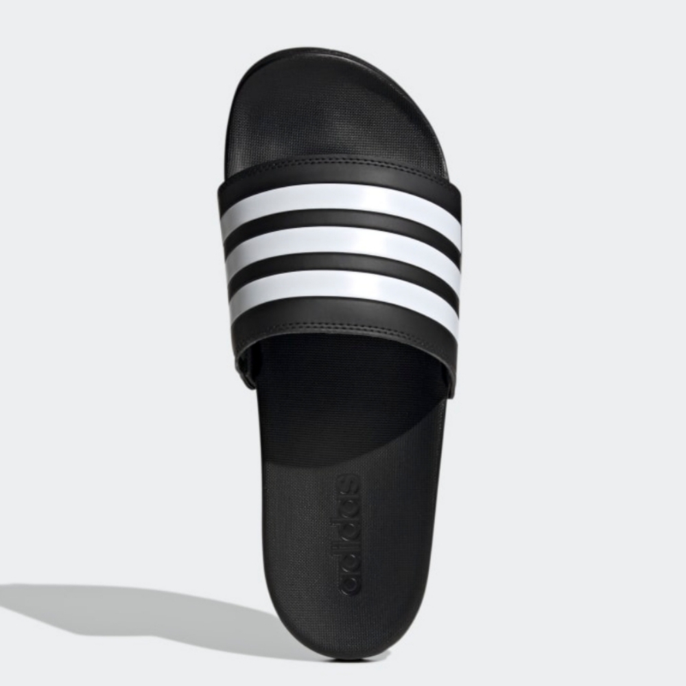 Adidas Adilette Unisex Shower Slides Shoes M-10/W-11/UK-10 Black & White